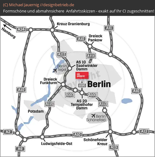 Anfahrtsskizzen erstellen / Wegbeschreibung Berlin (Übersichtskarte)   HRPepper (196)