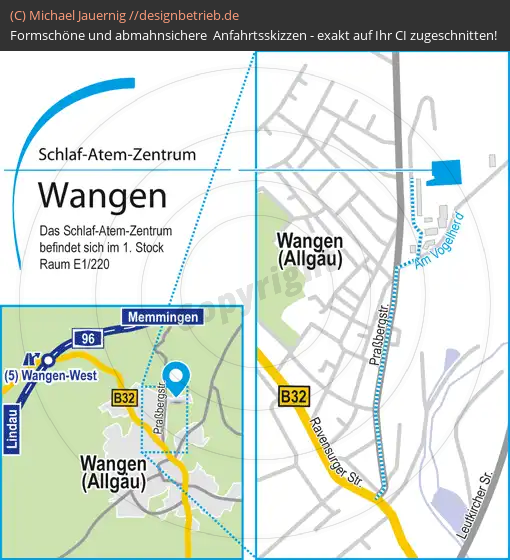 Wegbeschreibung Wangen Schlaf-Atem-Zentrum | Löwenstein Medical GmbH & Co. KG (658)